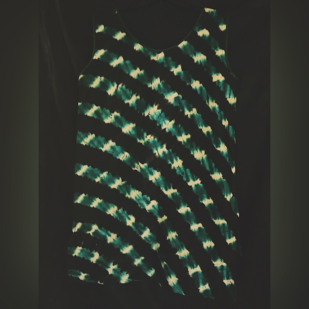 Custom-Made Tie-Dye Cotton Dress